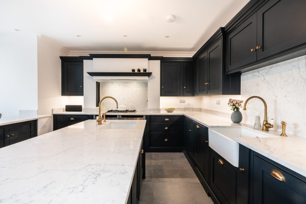 Calacatta Valencia Quartz Worktop East Finchley