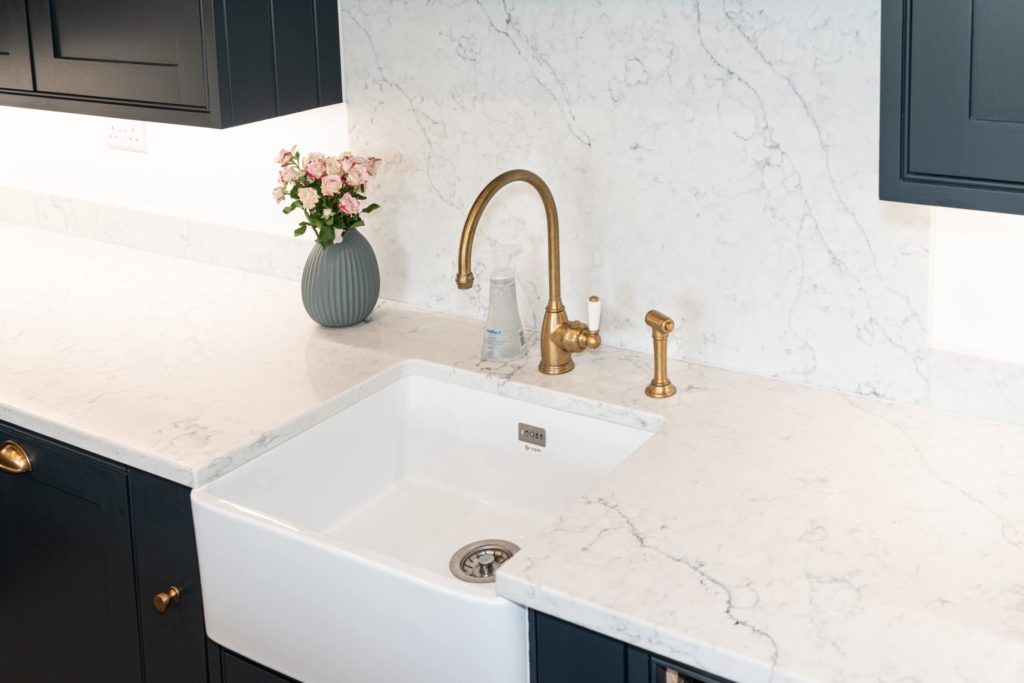 Calacatta Valencia Quartz Worktop East Finchley