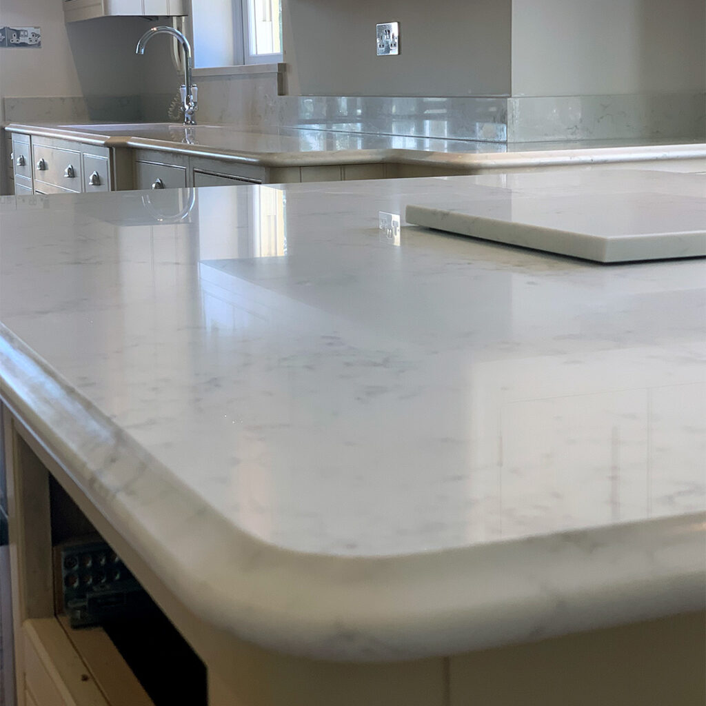 Bianco Carrera Quartz Worktop