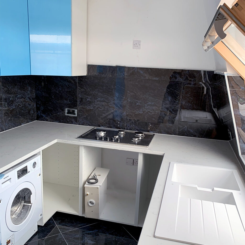 Bianco Carrera Quartz Worktop