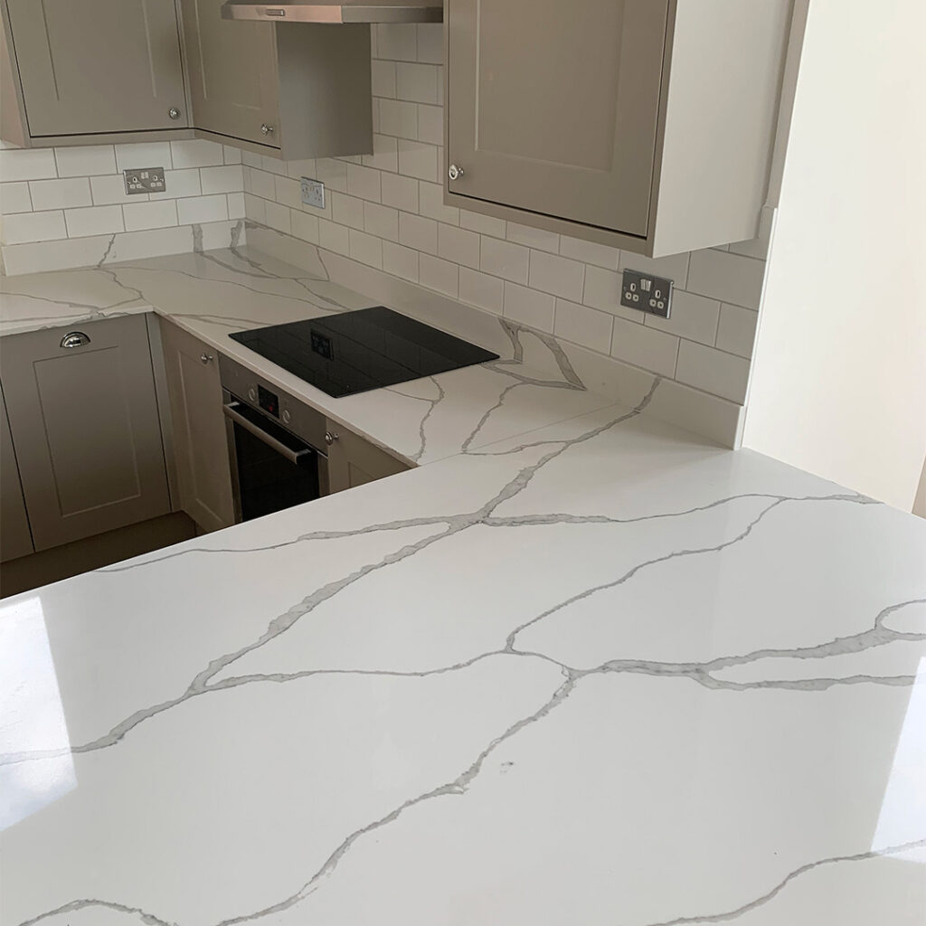 20mm Calacatta Breachio Quartz Worktop