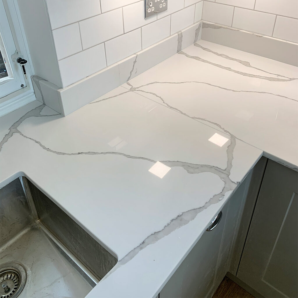 20mm Calacatta Breachio Quartz Worktop